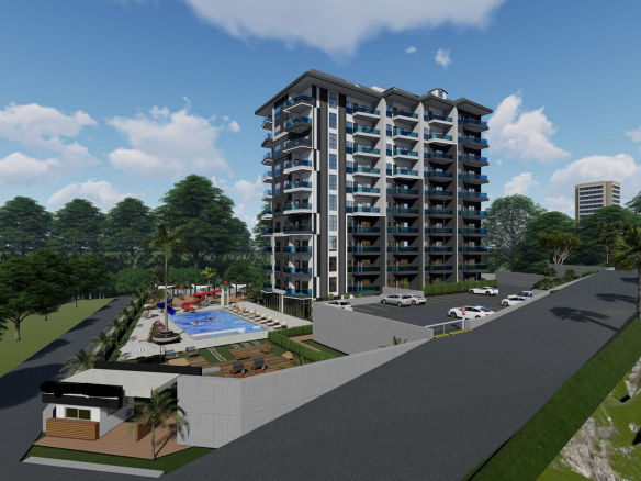 ID537 Apartments and duplexes in a premium class complex