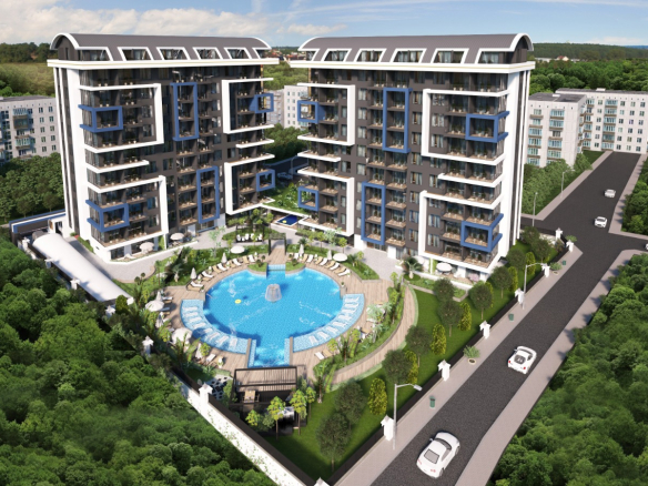 ID894 Apartments and penthouses in a premium complex near Cleopatra Beach