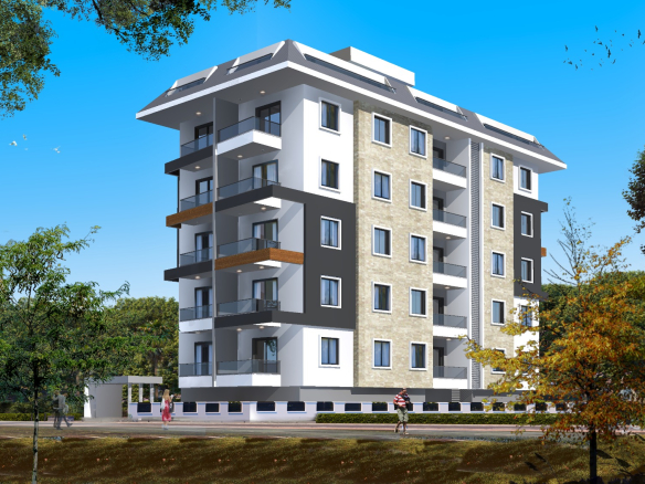 ID956 Compact clubhouse in Mahmutlar area