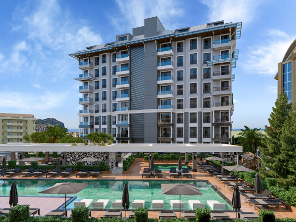 ID783 Apartments and penthouses in a premium complex in the Cleopatra Beach area