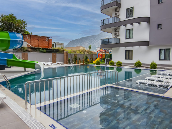 ID741 Apartments and penthouses in a premium complex in the Mahmutlar district