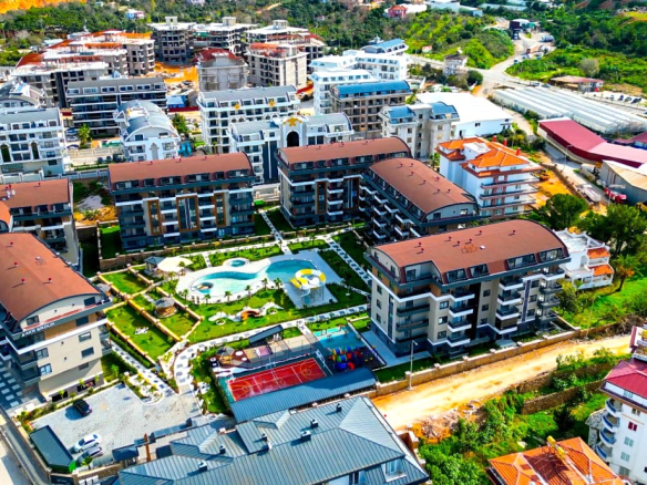 ID511 Apartments and penthouses in the premium class complex Oba district
