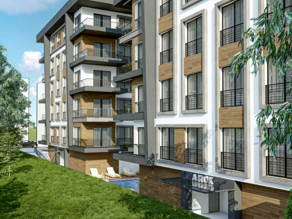 ID968 Apartments and penthouses in the central part of Alanya area – Mahmutlar