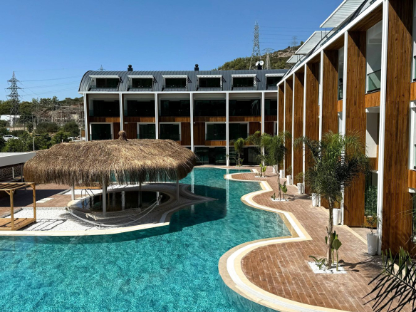 ID1001 Apartments 2+1 and 5+1 in a premium complex at the project stage in the Konakli area