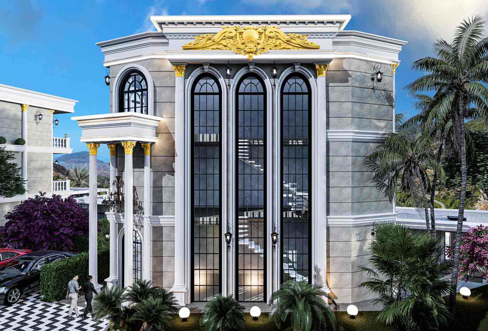 id1054-three-storey-villas-with-a-private-garden-a-swimming-pool-in-the-elite-area-of-bektas (10)