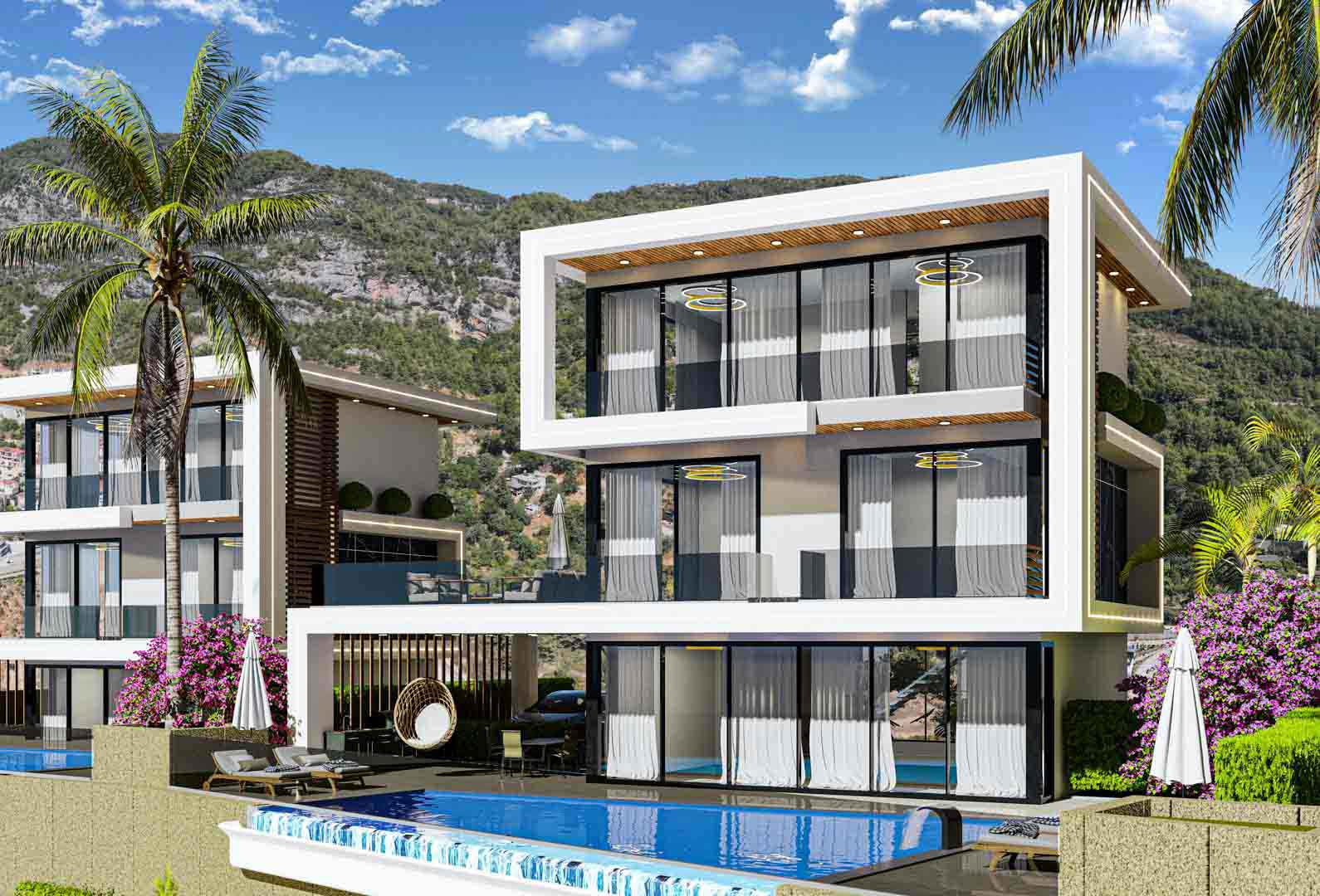 id1054-three-storey-villas-with-a-private-garden-a-swimming-pool-in-the-elite-area-of-bektas (2)