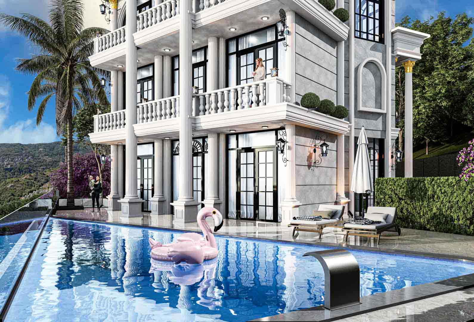 id1054-three-storey-villas-with-a-private-garden-a-swimming-pool-in-the-elite-area-of-bektas (7)