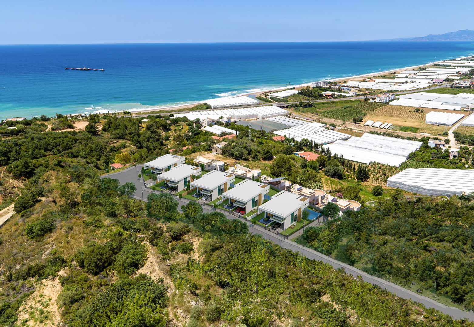 id983-two-storey-41-villas-with-a-garden-and-a-swimming-pool-in-demirtas-area (7)