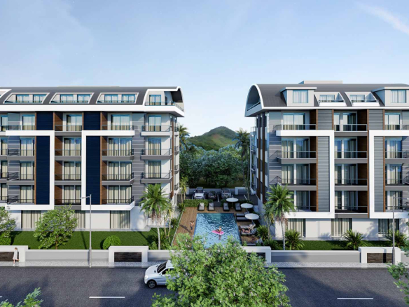 ID1072 Apartments and duplex penthouses in Oba
