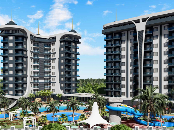 ID1069 Apartments and penthouses in the ecologically friendly area of Avsallar