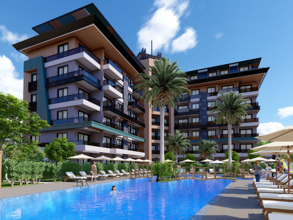 ID1053A A new pearl of the coast in the elite area of Alanya – Kargıcak