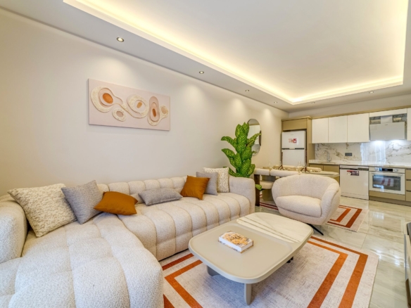 ID1324 Apartments in a complex with infrastructure in the central area of Alanya