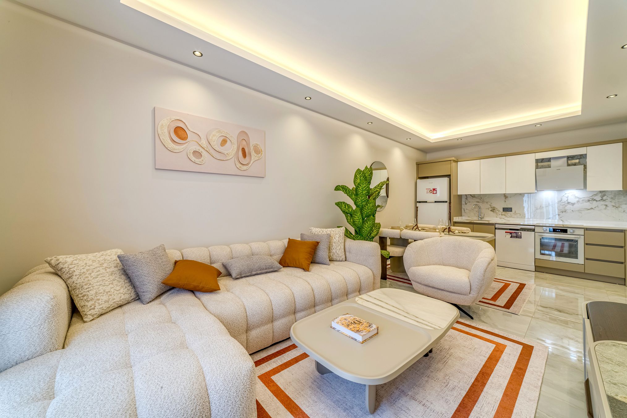 id1324 (45) ID1324 Apartments in a complex with infrastructure in the central area of Alanya