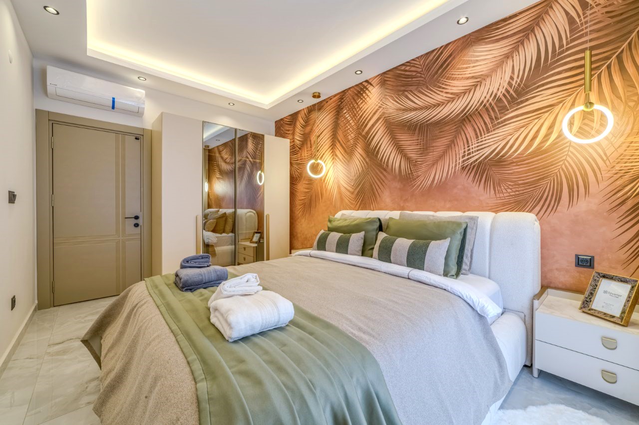 ID1324 Apartments in a complex with infrastructure in the central area of Alanya