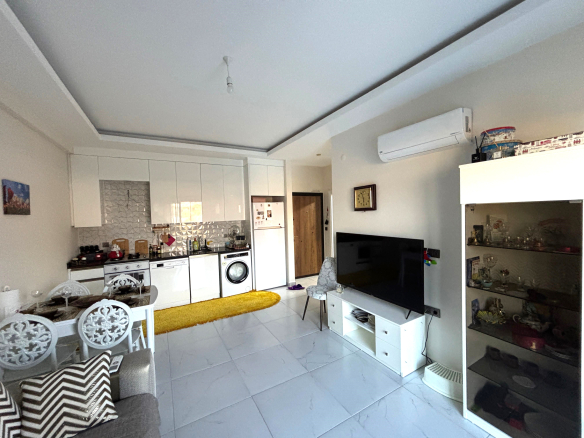 ID1355a Furnished 1+1 apartments with mountain views in the Alanya-Kargicak area