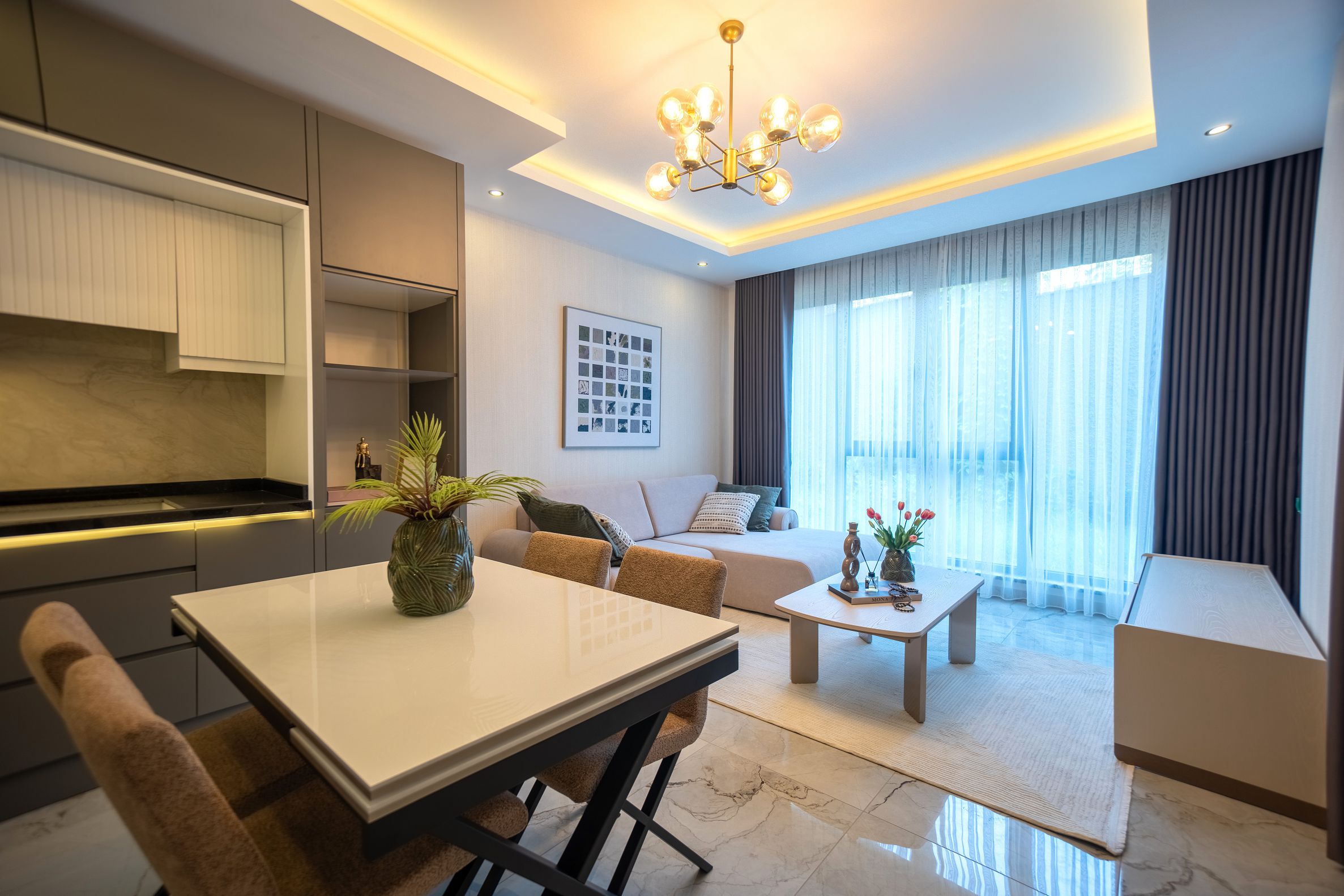 id1430 (22) ID1430 Квартиры 2+1 в комплексе с инфраструктурой в центральном районе Аланьи – Буюкхасбахче